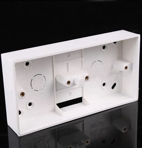 add a light switch to a junction box|surface mount plastic electrical boxes.